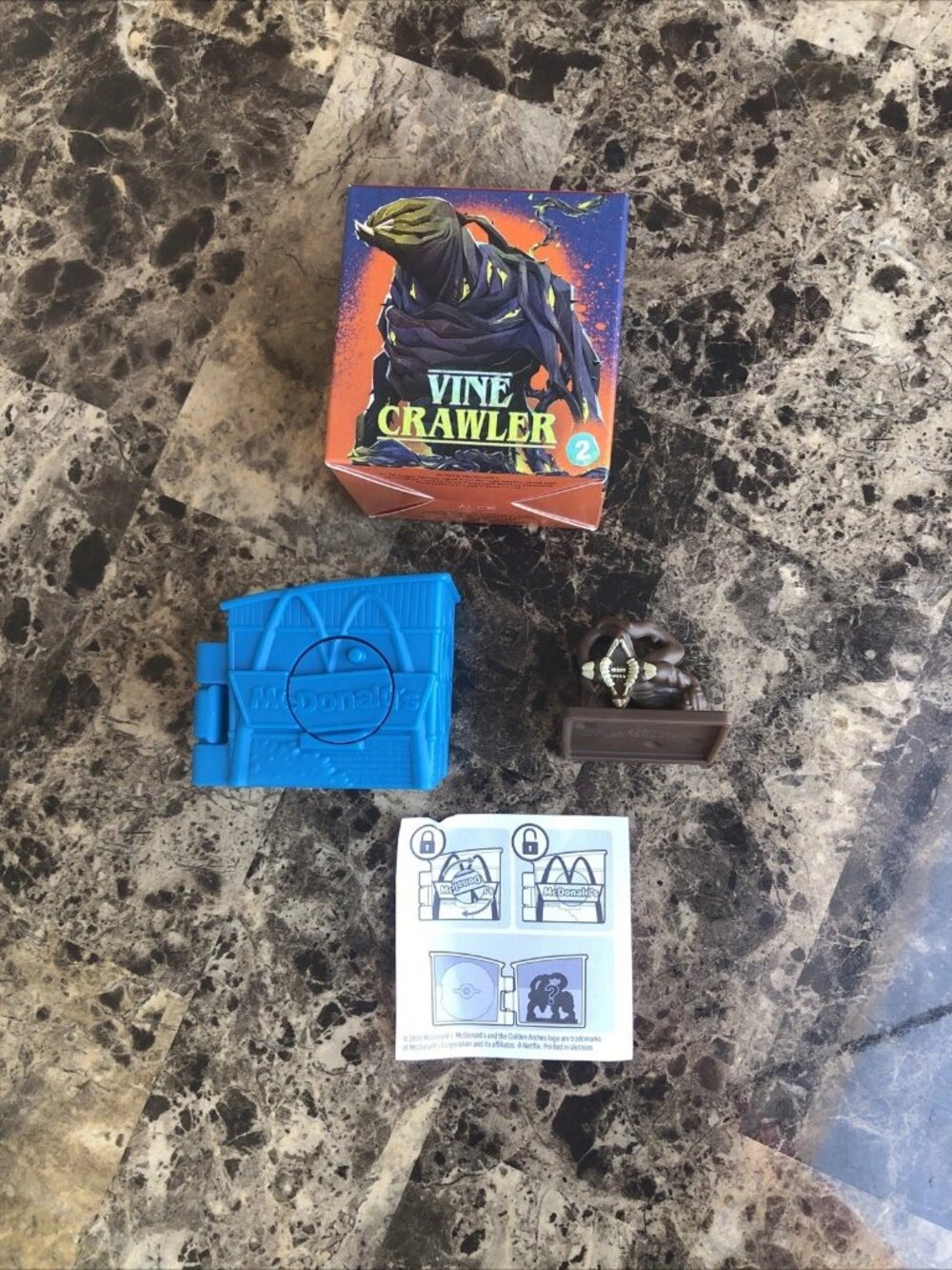 McDonald’s Stranger Things Vine Crawler #2 Happy Meal Toy 2026